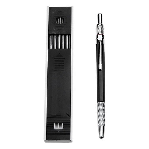 2.0 mm Holder Mechanical Pencil + Leads + Eraser for Draft Drawing