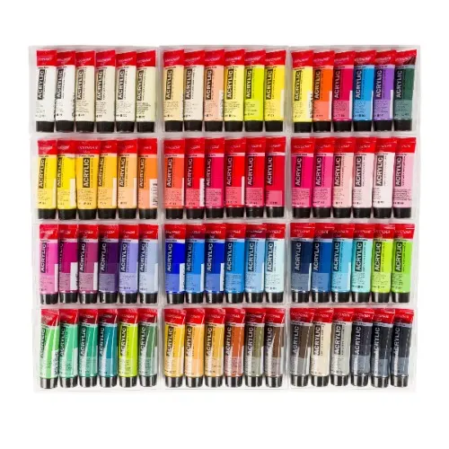 Royal Talens Acrylic Paint General Selection Set - 72 X 20ml 