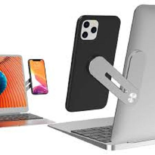 Magnetic Adjustable Laptop Phone Holder