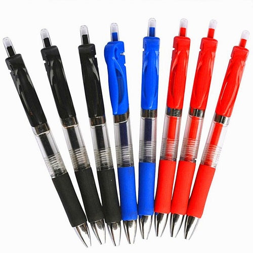 Rubberized soft touch handle gel pen 0.5mm