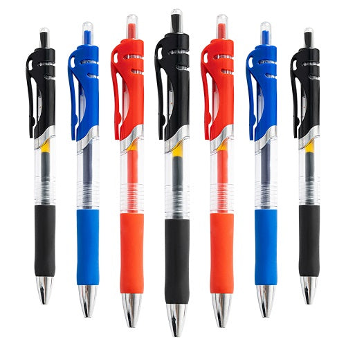 Rubberized soft touch handle gel pen 0.5mm