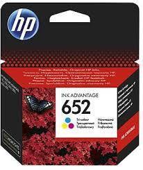 HP INKJET CARTRIDGE 652 COLOUR