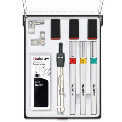 Liquidraw Technical Drawing Pen Set of 3