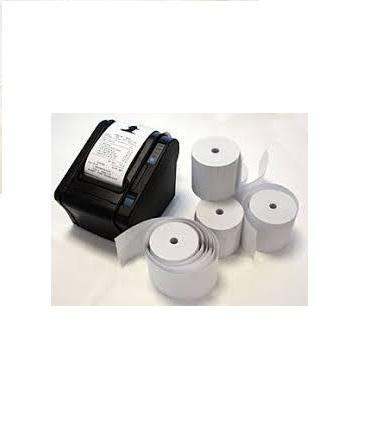 POS Thermal Receipt paper Rolls 80x80mm - 5 rolls