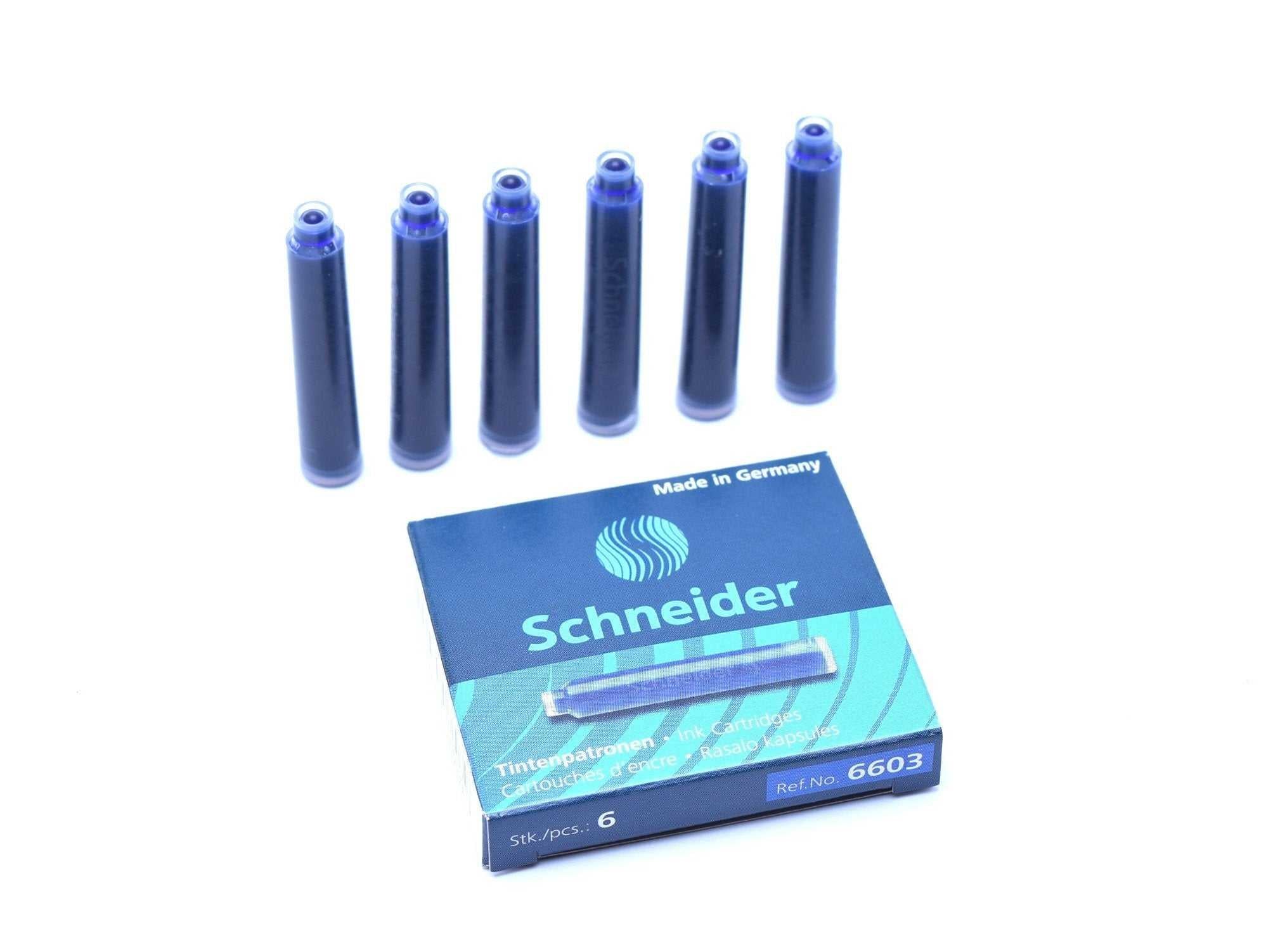 SCHNEIDER INK CARTRIDGE BLUE