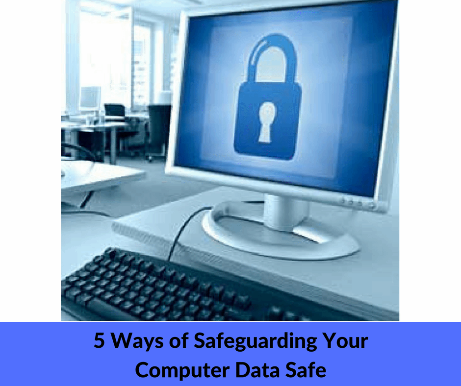 5 Ways of Safeguarding Your Computer Data