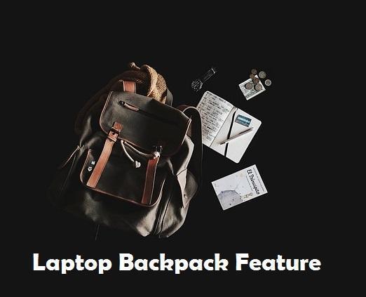 5 Core Laptop Backpack features