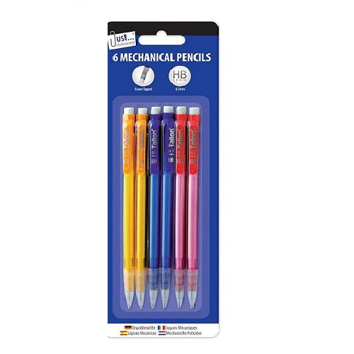 Mechanical Pencil with Eraser Pack of 6