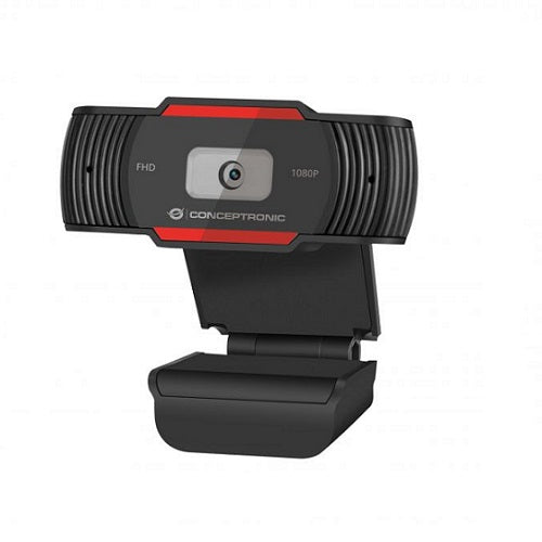Conceptronic 1080P Full HD Webcam with Microphone
