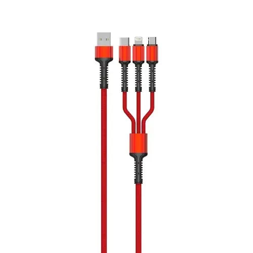 LDNIO Lc93 3 - In - 1 Cable For Mobile Phones