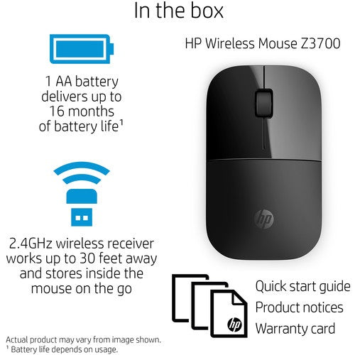 HP Wireless Mouse - Z3700