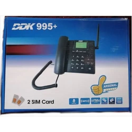 GSM Fixed Wireless Phone With Double Sim Slot