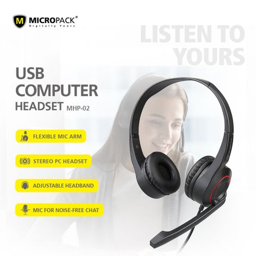 Micropack Stereo Sound Headphone MHP-02
