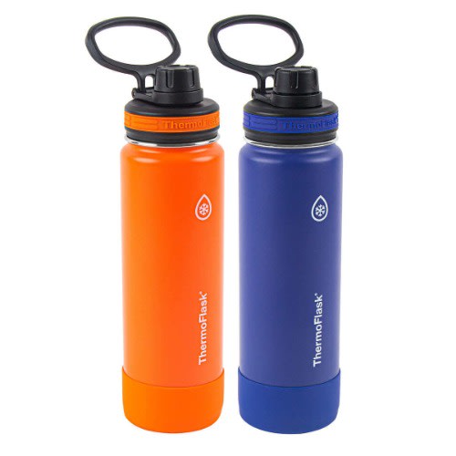 Thermoflask - Stainless Steel Insulated Water Bottles - 24 Ounce - 2 Pack