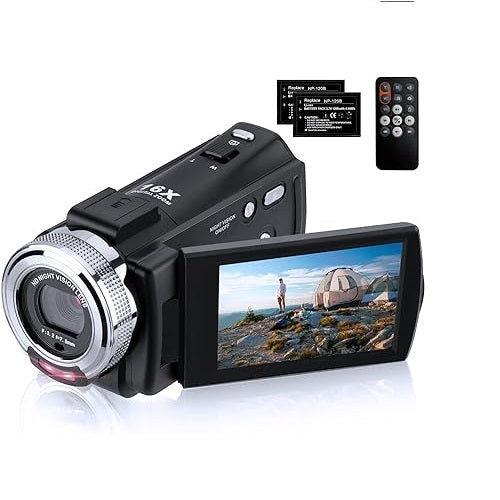 ORDRO Camcorders HDV-V12 HD 1080P Video Camera Recorder