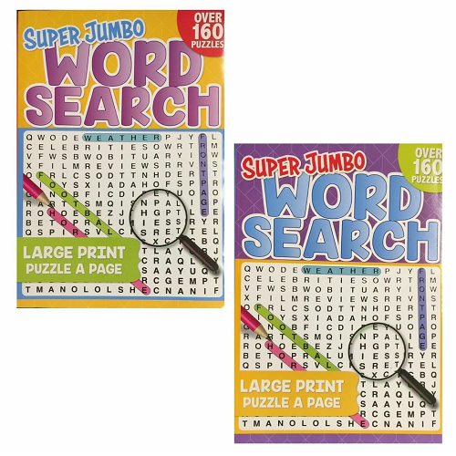 SUPER JUMBO WORD SEARCH BOOK