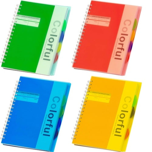 Spiral Colorful Notebook 5-in-1 B5 Size