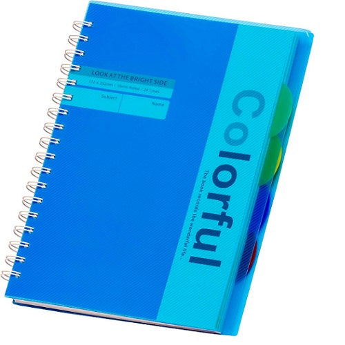 Spiral Colorful Notebook 5-in-1 B5 Size