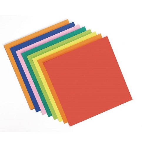 Origami Folding Paper, Assorted Colors - 40 Sheets