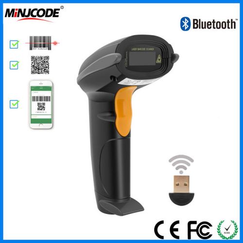 Minjcode Mj2880 2D USB Wire And Bluetooth Handheld Barcode Scanner