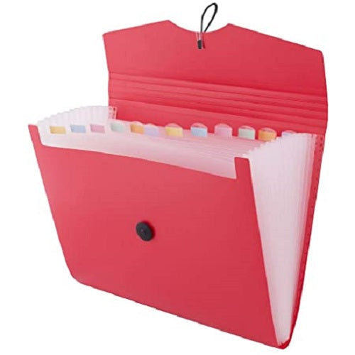 12 Pocket Expanding Folder A4