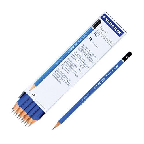 12Pcs Staedtler Lumograph pencils