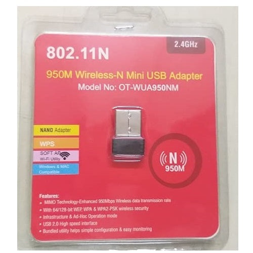 USB 2.0 802.11n Alailowaya Adapter 