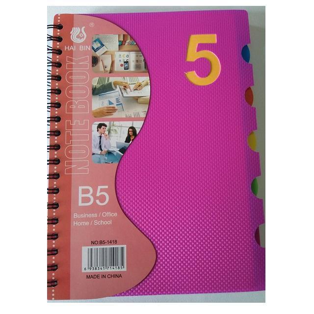 5-IN-1 SUBJECT NOTEBOOK - A5 Size