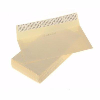 50 Pieces Premium Envelope Letter Size- Cream