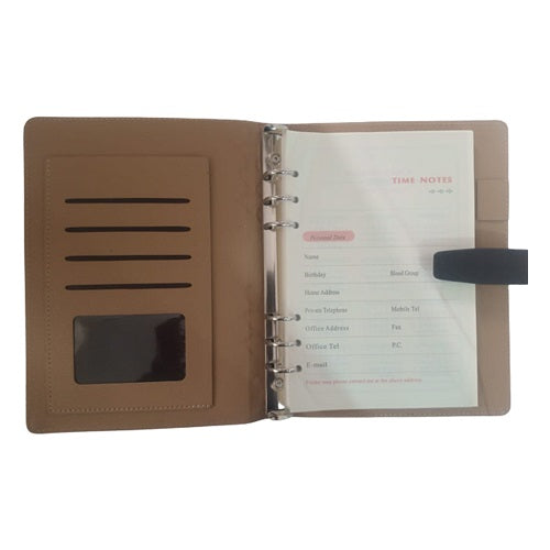 2024 Diary A5 Size With Ring Binder
