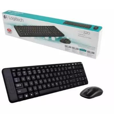 Keyboard Alailowaya Logitech &amp; Asin Konbo MK220