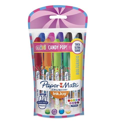 Iwe Mate Inkjoy Mini Candy Pop Gel Pens 10 