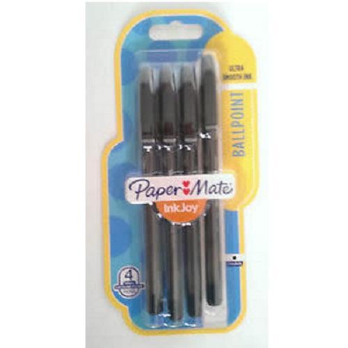 Paper Mate ComfortMate Ultra Ballpoint Pens Black Ink Pack Of 4