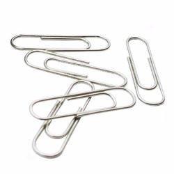 Silver Paper Clip - 10 Packs